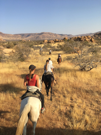 Reiten Afrika Strandritte