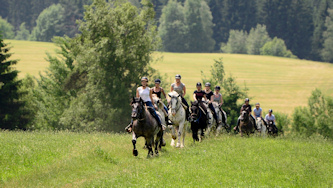 Reiten im Bayerischer Wald