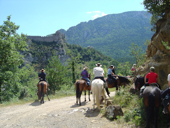 Reiterreise Frankreich