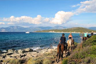 Reiten Korsika Trail Saint Florent