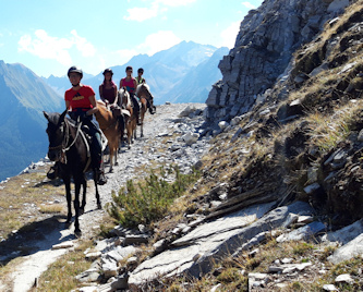 Reiterferien Dolomiten