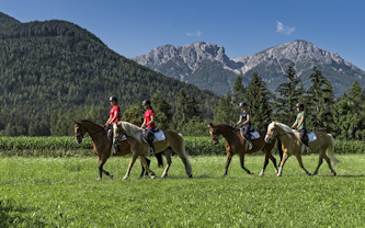 Reiterferien und Sternritte in Suedtirol