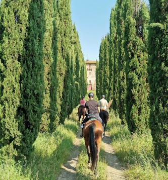 Reiten in der Toskana