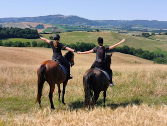 Reiten in der Toskana