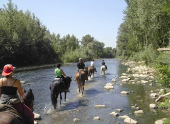 Reiten und Yoga in der Toskana