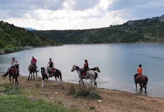 Reiten Kroatien Dalmatien Trail