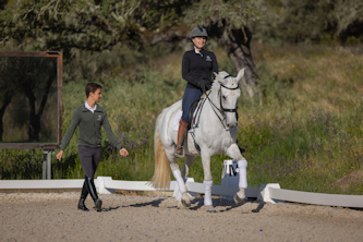Dressurreiten in Portugal