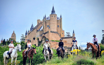 Reiten in Zentralspanien