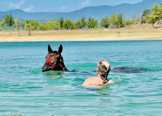 Reiten am Mittelmeer